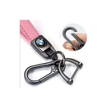Bimadiyijia Car Keychain for BMW,Keychains for BMW 1 3 5 6 Series X1 X3 X7 X5 X6 Z4 7 Series Genuine Leather Keychains with Car Logo Key Chain for Man and Woman Keyring car Accessories-Pin