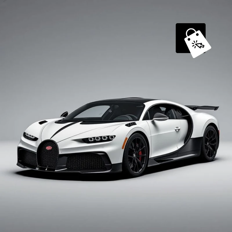 Demo Content for Active eCommerce CMS - Bugatti Playmobil White