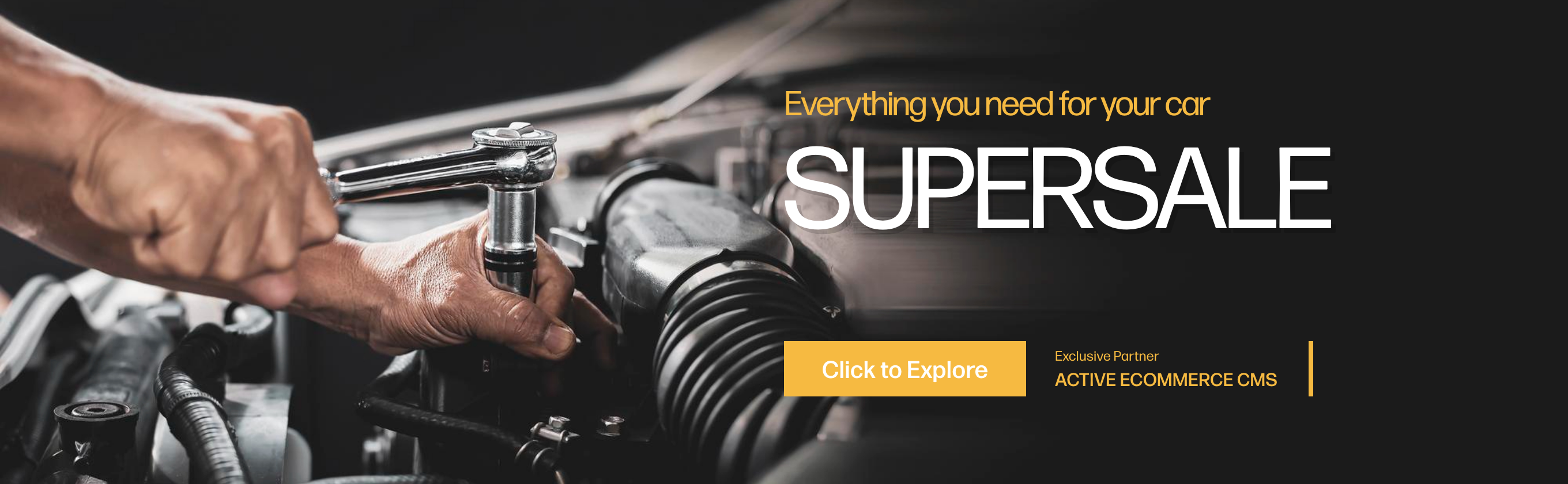 Active eCommerce Automobile promo