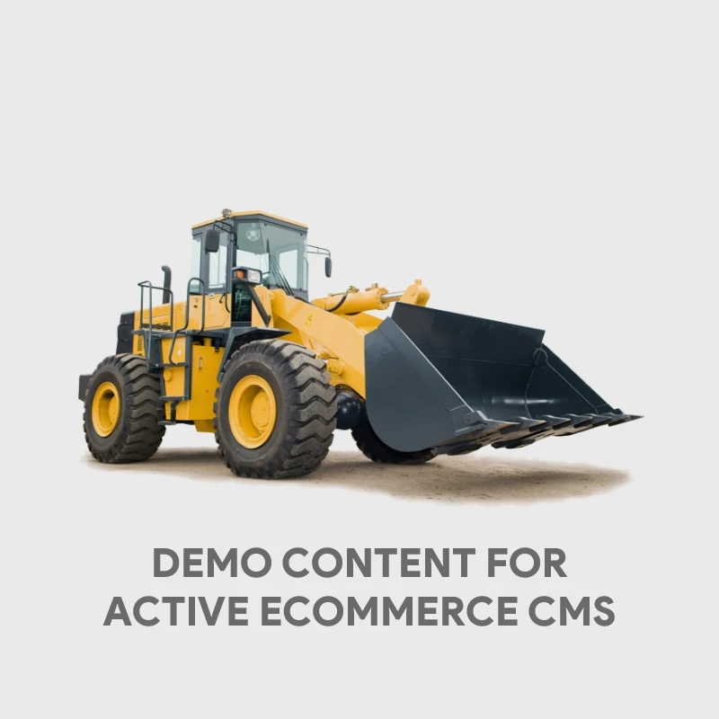 Demo Content for Active eCommerce CMS - HL955A