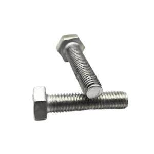 DIN933 Screw Bolts Machinery to Fasteners Combination Standard Customized Black Plain Silver Gold Custom White OEM