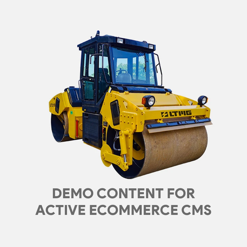 Demo Content for Active eCommerce CMS - 16 ton vibratory road roller XS163J single drum road roller machine for sale