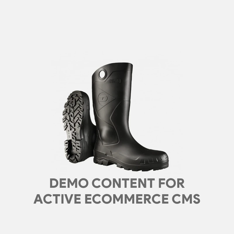 Demo Content for Active eCommerce CMS - DUNLOP Protective Footwear