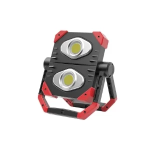 Rechargeable foldable multifunction handheld magnetic work light 20W 2000 Lumens in construction site