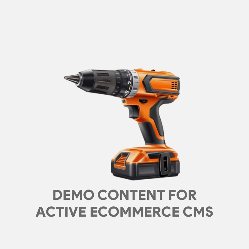 Demo Content for Active eCommerce CMS - DEWALT Miter drilling machine
