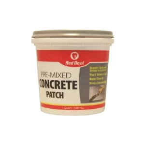 Red Devil 0644 Pre-Mixed Concrete Patch, 1 Quart, Pack of 1, Gray