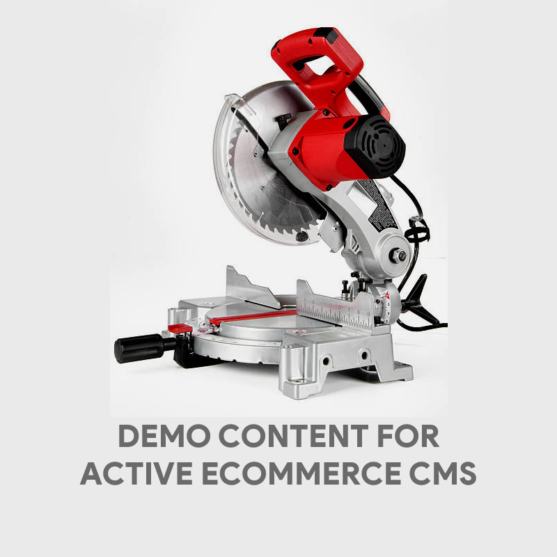 Demo Content for Active eCommerce CMS - VEVOR Electric Concrete Saw