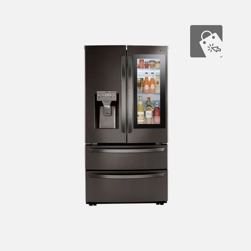 Demo Content for Active eCommerce CMS - LG - 27 Cu. Ft. Side-by-Side Smart Refrigerator with Craft Ice