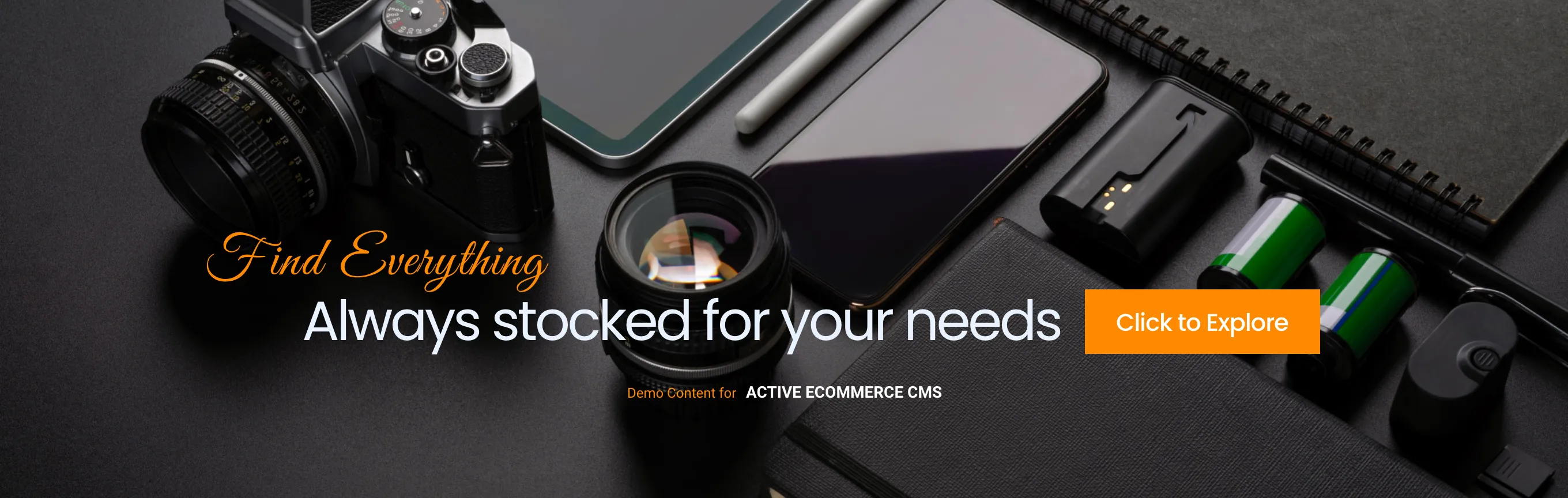 Active Ecommerce Electronics promo