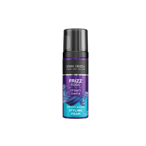 Frizz Ease Dream Curls Air Dry Waves Styling Foam, Curl Defining Frizz Control, Hair Product for Curly and Wavy Hair, 5 Ounce