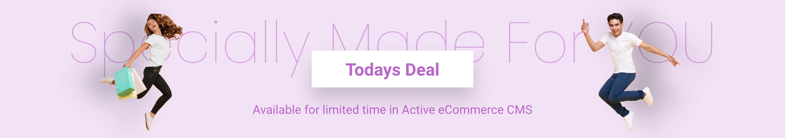 Active eCommerce Fashion promo