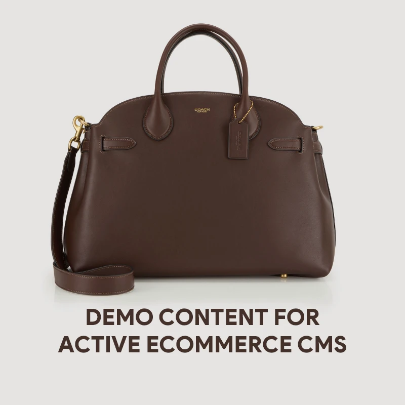Demo Content for Active eCommerce CMS - Brown Bag