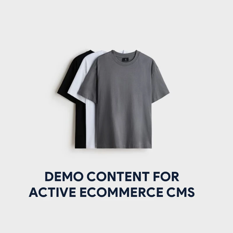 Demo Content for Active eCommerce CMS - Men's 3-Pack Regular Fit V-Neck Undershirt