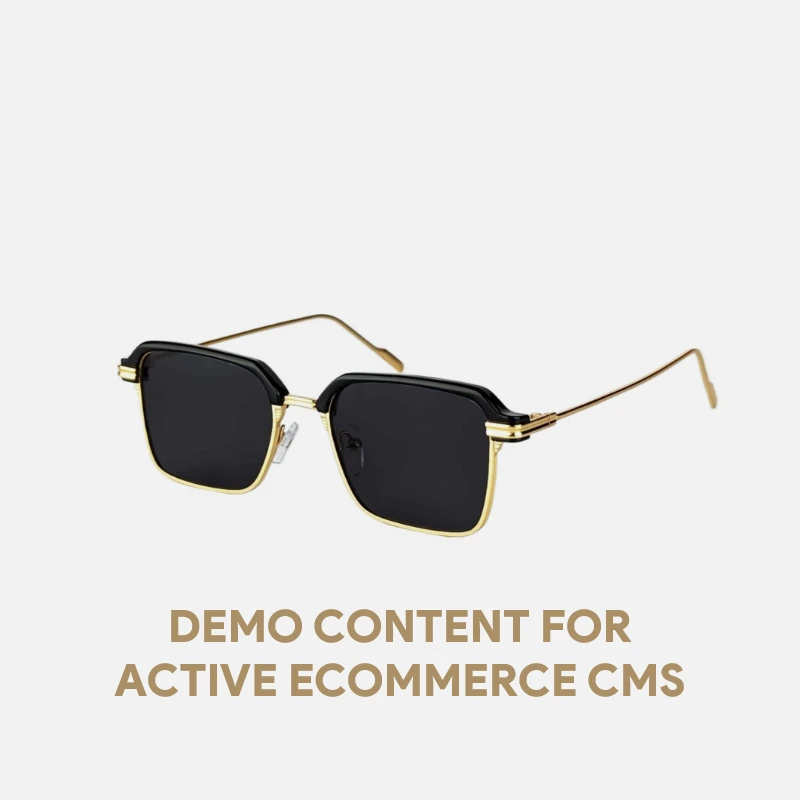 Demo Content for Active eCommerce CMS - Women's Lightness Square Sunglasses