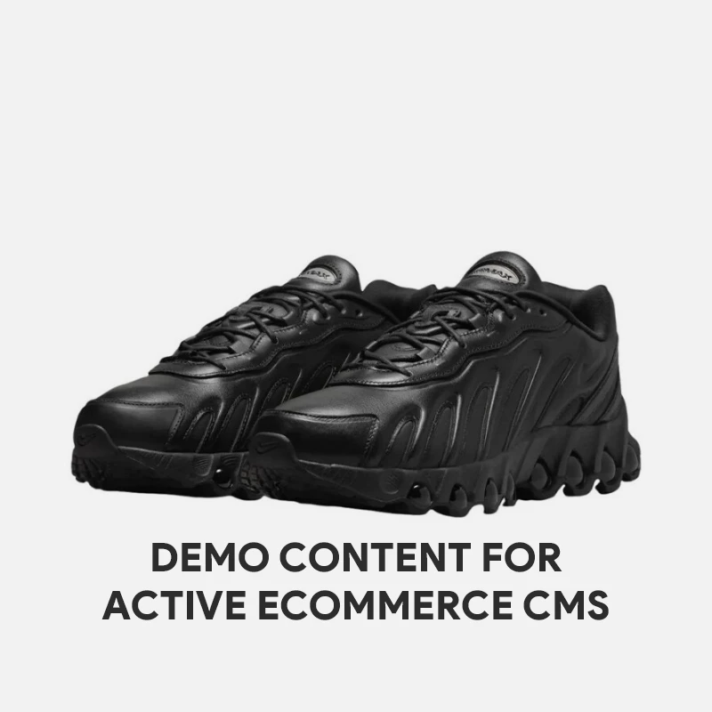 Demo Content for Active eCommerce CMS - Nike Shoes for men