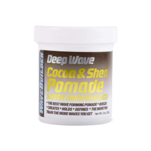Cocoa & Shea Pomade | Super Smooth & Rich Formula Promotes Healthy Hair Waves, 3 Oz