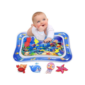 Infinno Inflatable Tummy Time Mat Premium Baby Water Play Mat for Infants and Toddlers Baby Toys for 3 to 24 Months, Strengthen Your Baby's Muscles