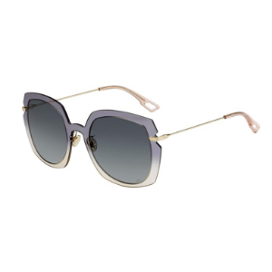 Square Sunglasses Attitude 1 YQL1I Gray-Beige/Gold 56mm