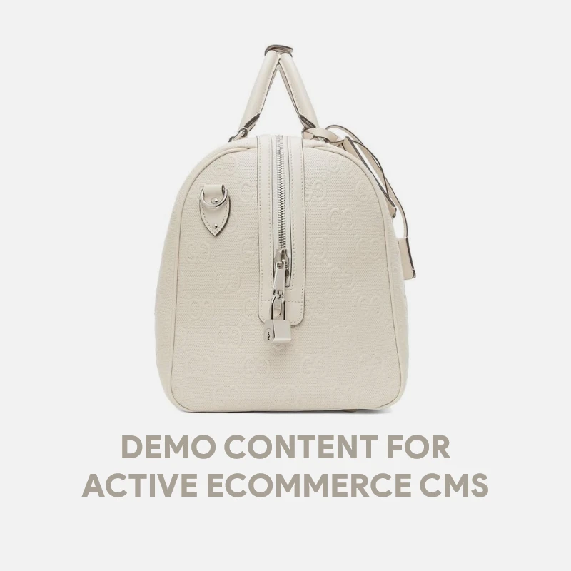 Demo Content for Active eCommerce CMS - Estelle Novelty Crossbody white