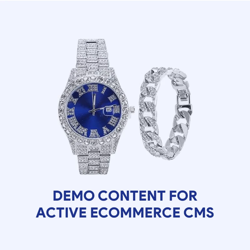 Demo Content for Active eCommerce CMS - Ladies Watch