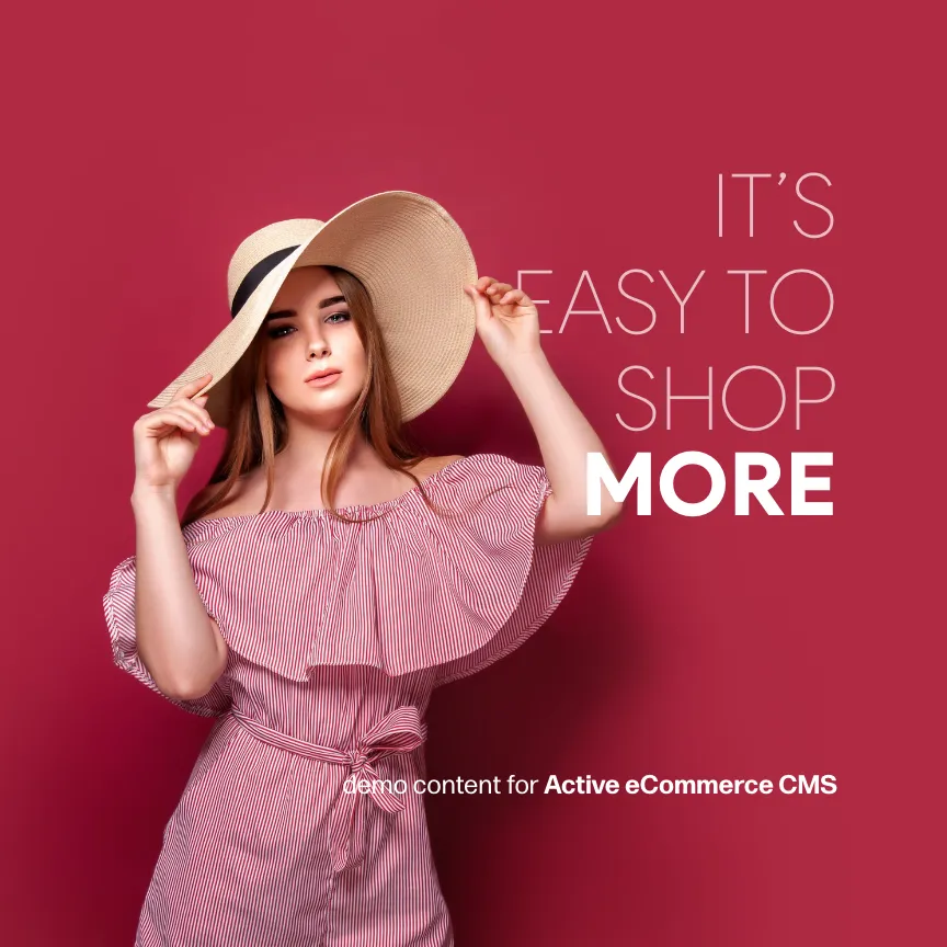 Active eCommerce Fashion promo