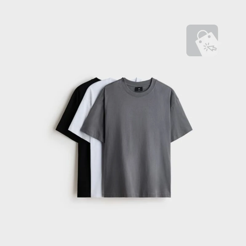 Demo Content for Active eCommerce CMS - Men's 3-Pack Regular Fit V-Neck Undershirt