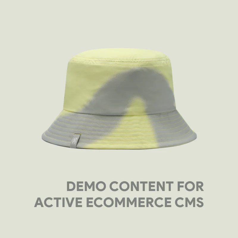 Demo Content for Active eCommerce CMS - Hat