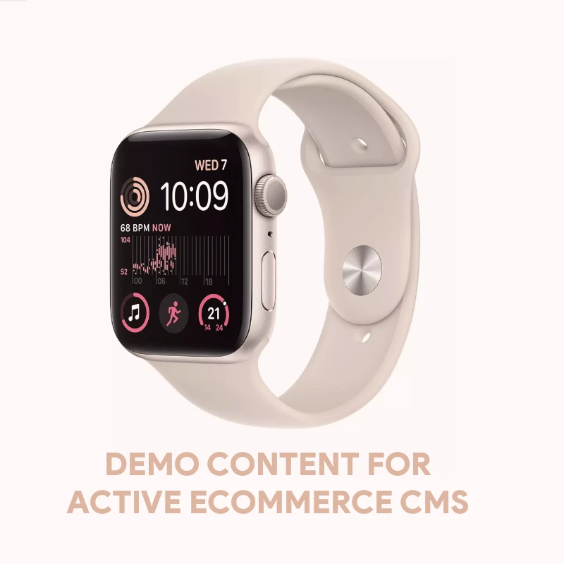 Demo Content for Active eCommerce CMS - Apple Watch