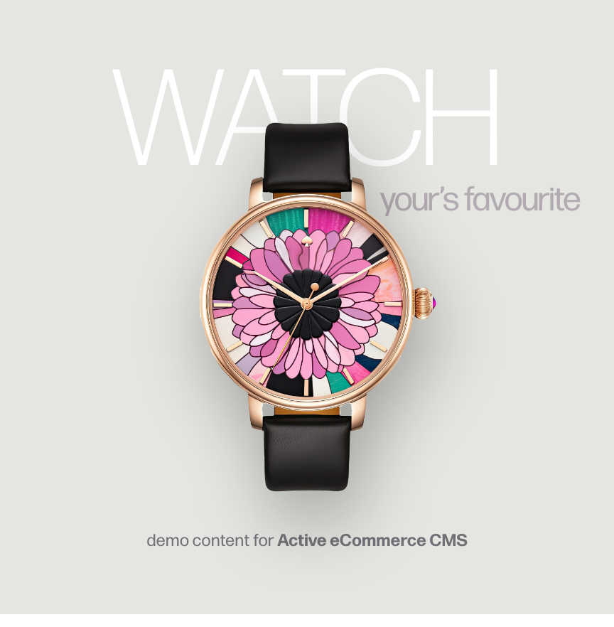 Active eCommerce Fashion promo