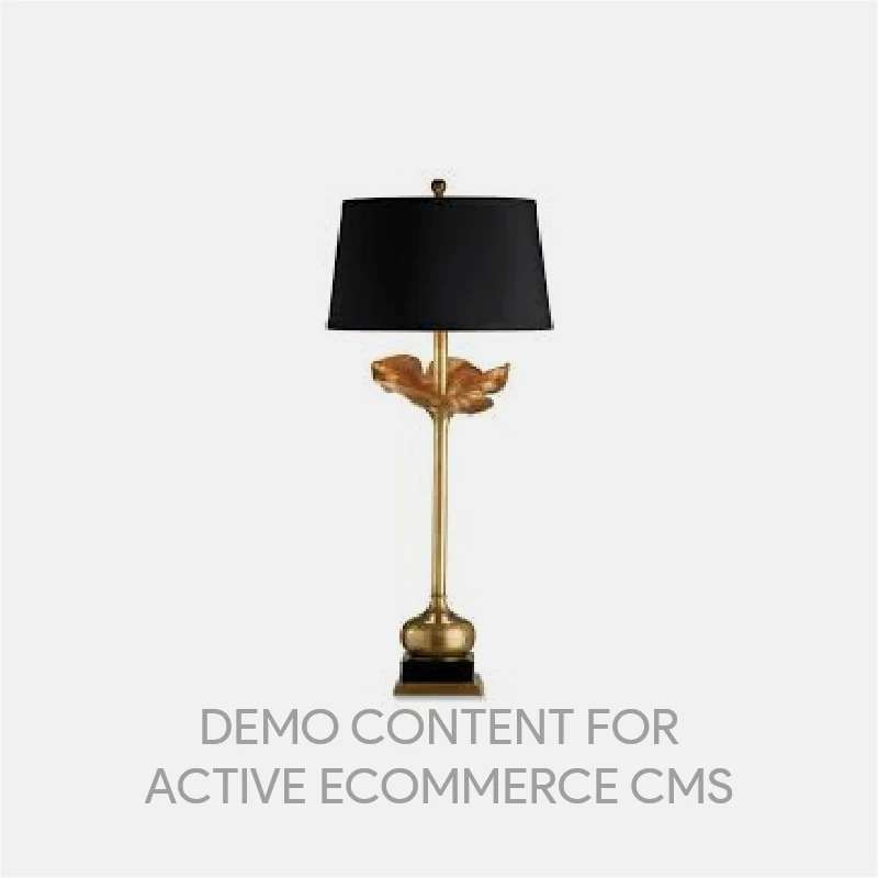 Demo Content for Active eCommerce CMS - Table Lamp
