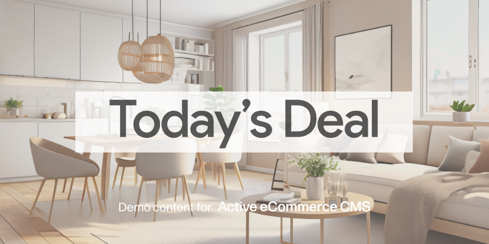 Active eCommerce Furniture promo