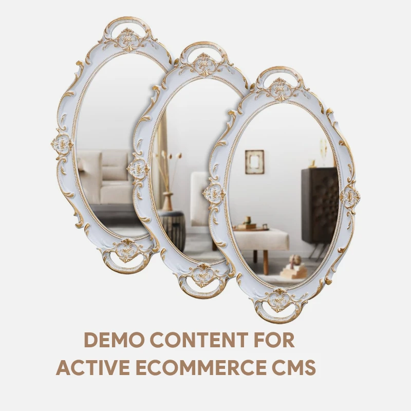 Demo Content for Active eCommerce CMS -  Vintage Mirror