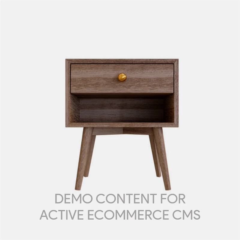 Demo Content for Active eCommerce CMS -  Bedside Table