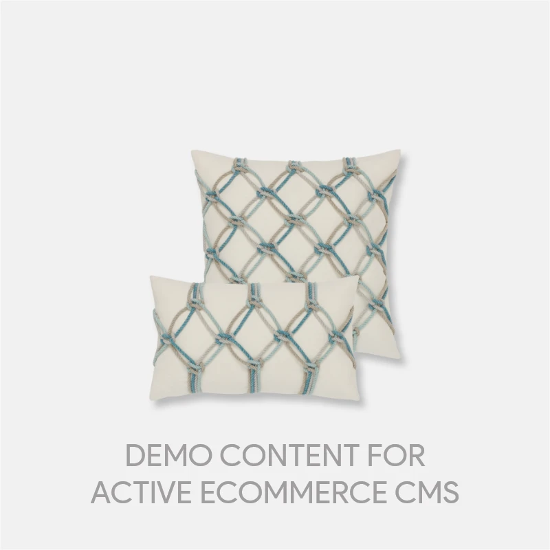 Demo Content for Active eCommerce CMS - Outdoor Pillow