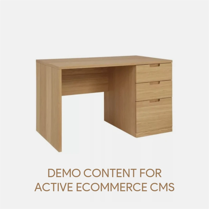 Demo Content for Active eCommerce CMS -  Office Desk