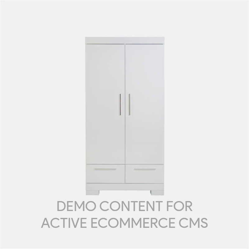 Demo Content for Active eCommerce CMS -  Wardrobe