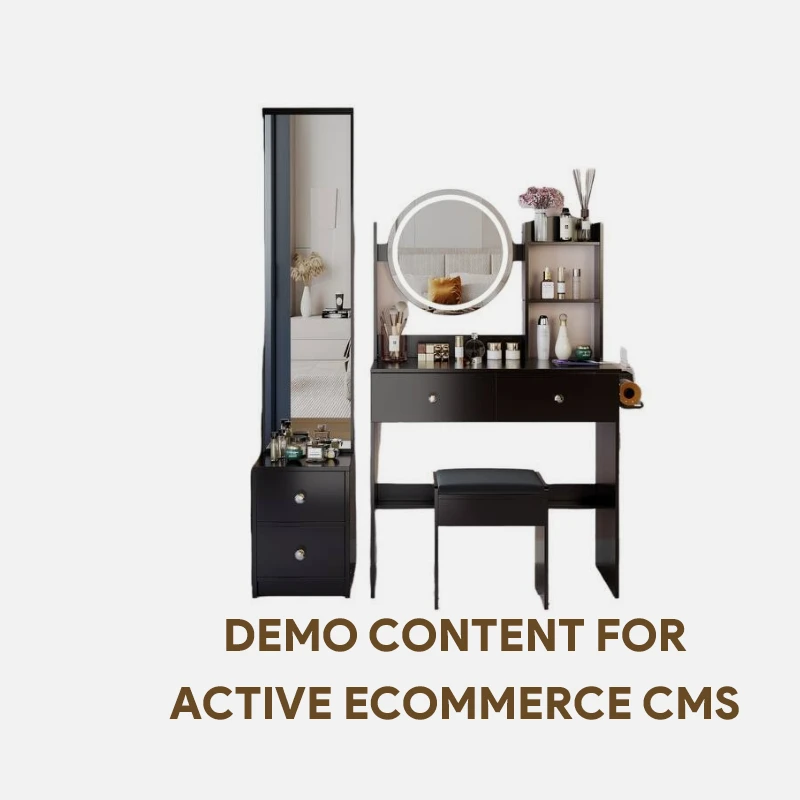 Demo Content for Active eCommerce CMS - Dressing Table