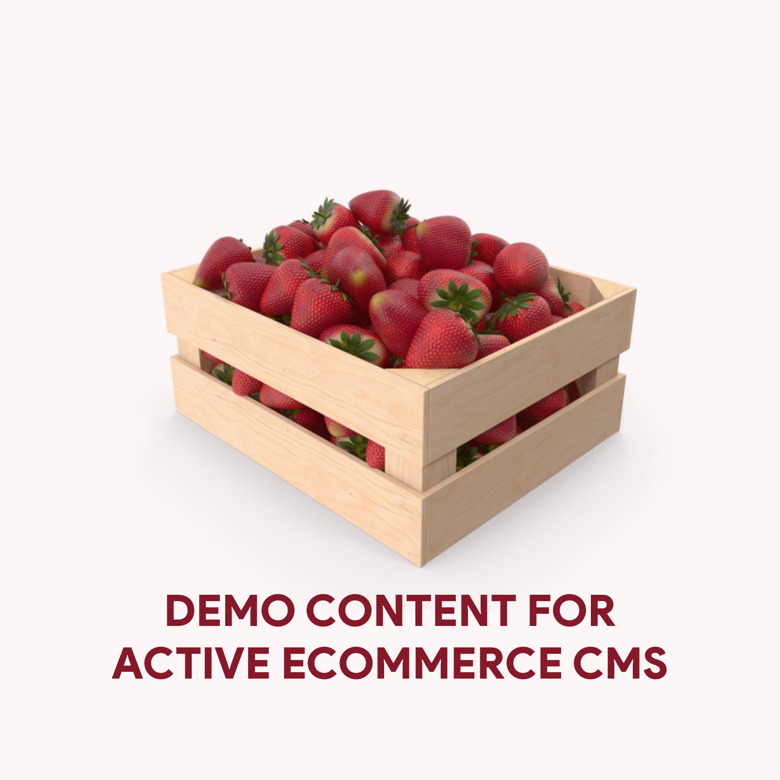 Demo Content for Active eCommerce CMS - Strawberry Box