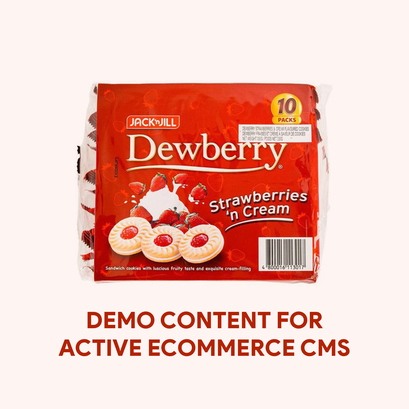 Demo Content for Active eCommerce CMS - Dewberry Cookie