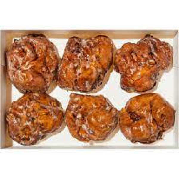 Freshness Guaranteed Apple Fritters, 6 Count