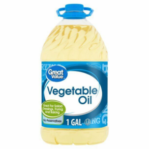 Great Value Vegetable Oil, 1 Gallon