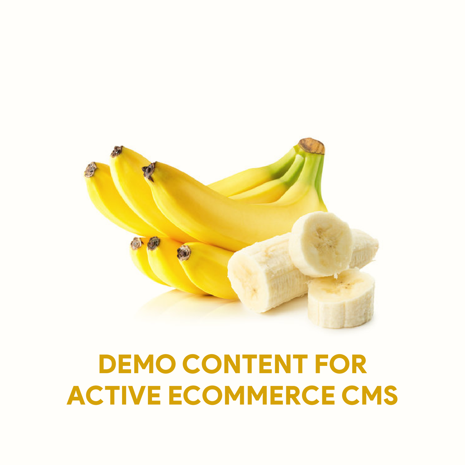 Demo Content for Active eCommerce CMS - Banana