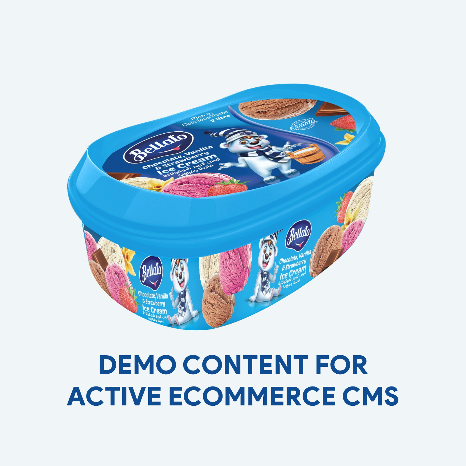 Demo Content for Active eCommerce CMS - Ice Cream