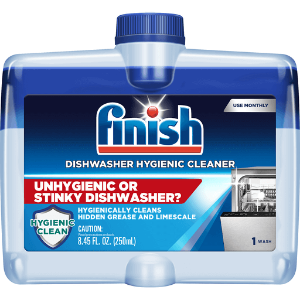 Finish Dual Action Dishwasher Cleaner: Fight Grease and Limescale, 1ct
