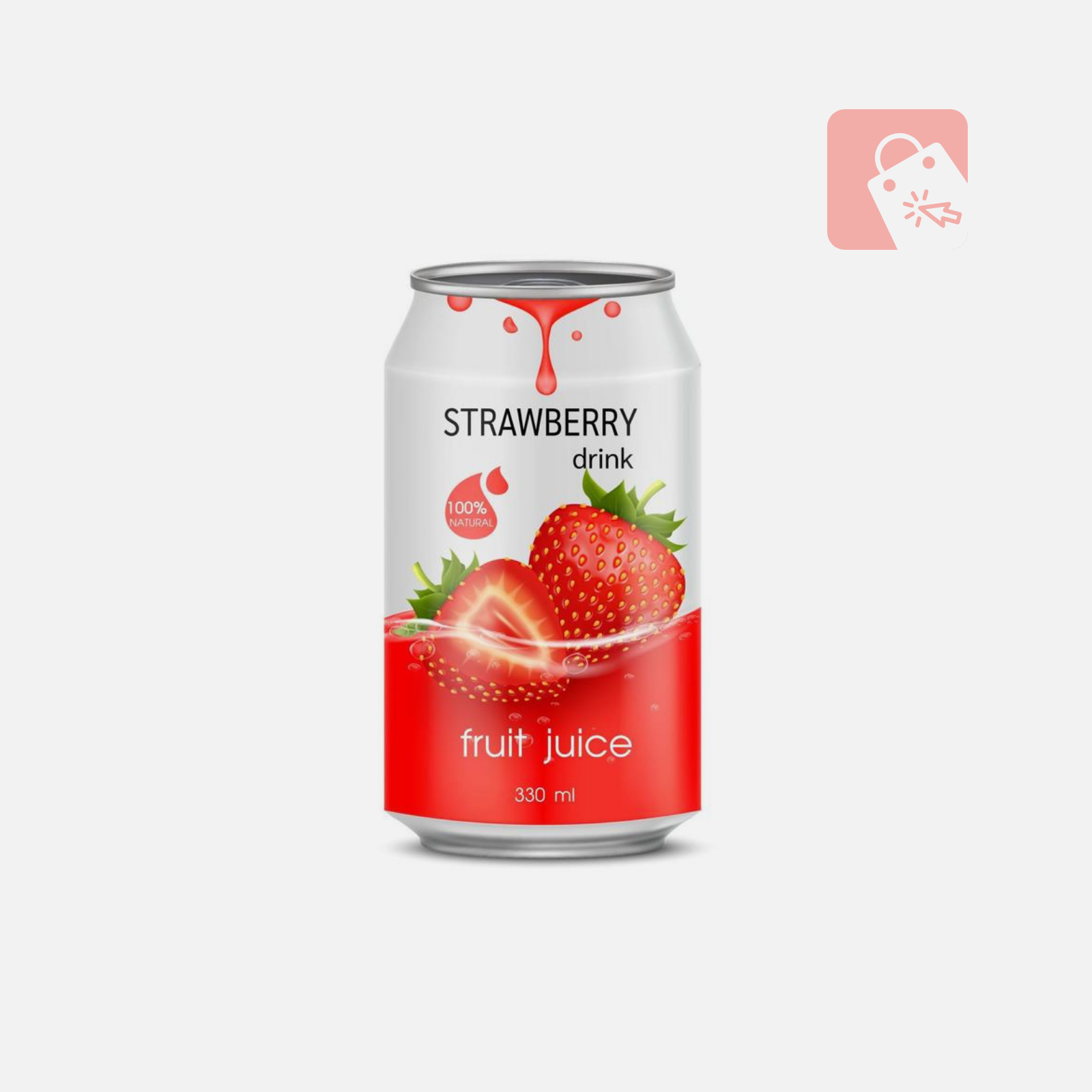 Demo Content for Active eCommerce CMS - Strawberry Drinks