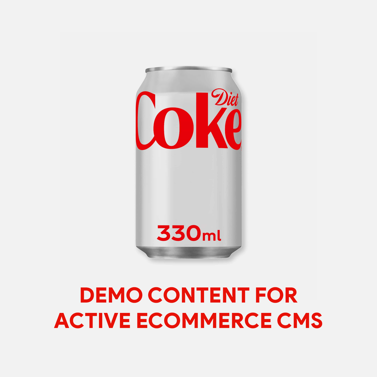 Demo Content for Active eCommerce CMS -  Diet Coke