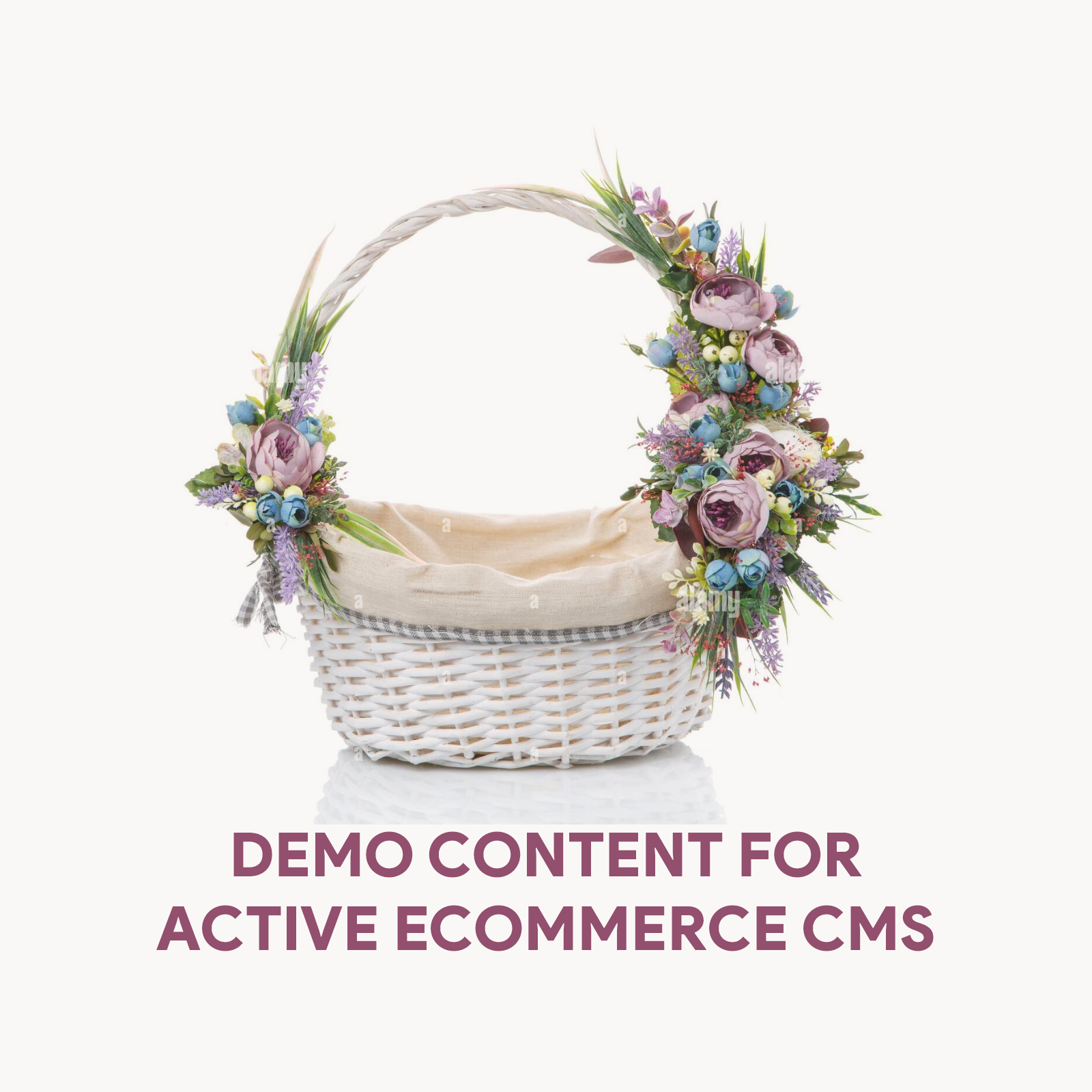 Demo Content for Active eCommerce CMS - Baskets Bucket
