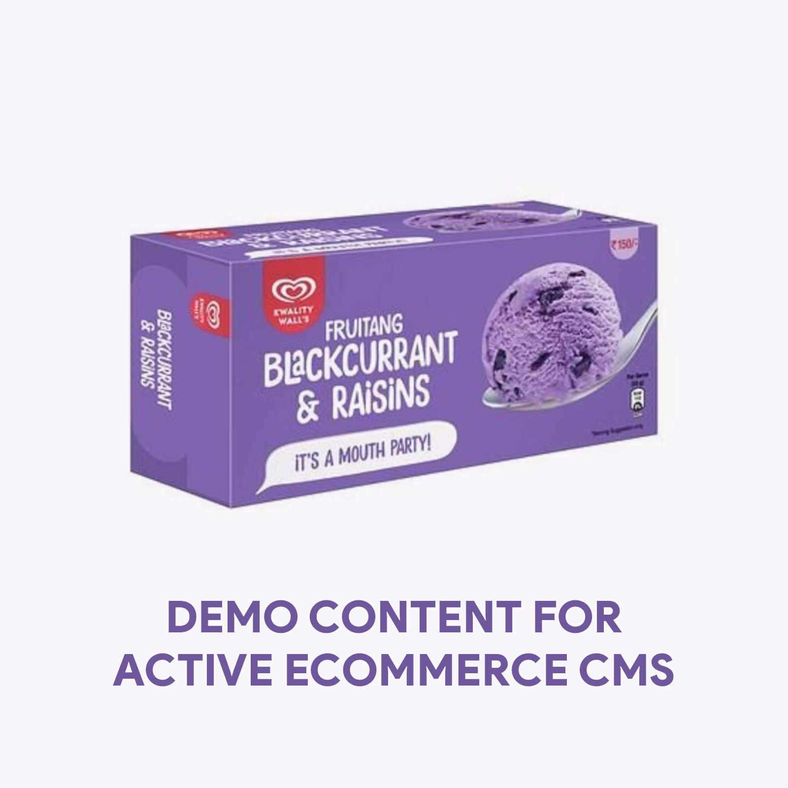 Demo Content for Active eCommerce CMS -  Black Currant