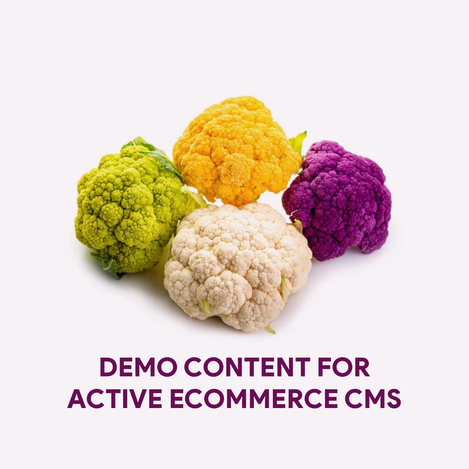 Demo Content for Active eCommerce CMS - Cauliflowers