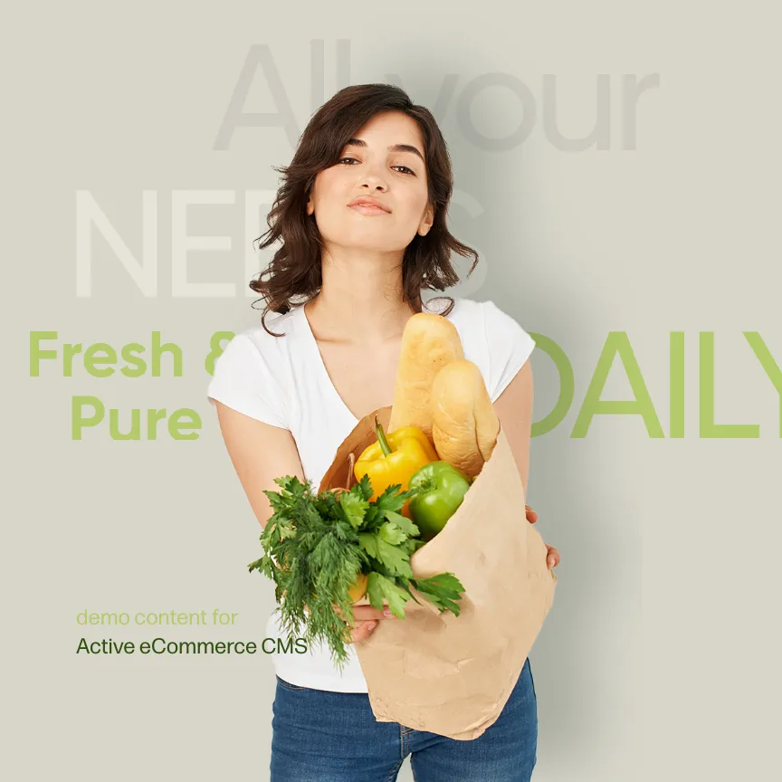 Active eCommerce Grocery promo
